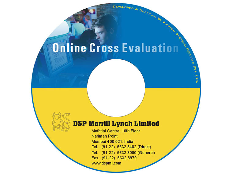 DSP Merill Lynch CD Cover Design