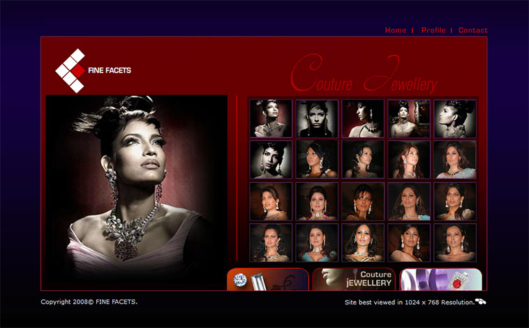 Fine Facets Jewellery Collection Page