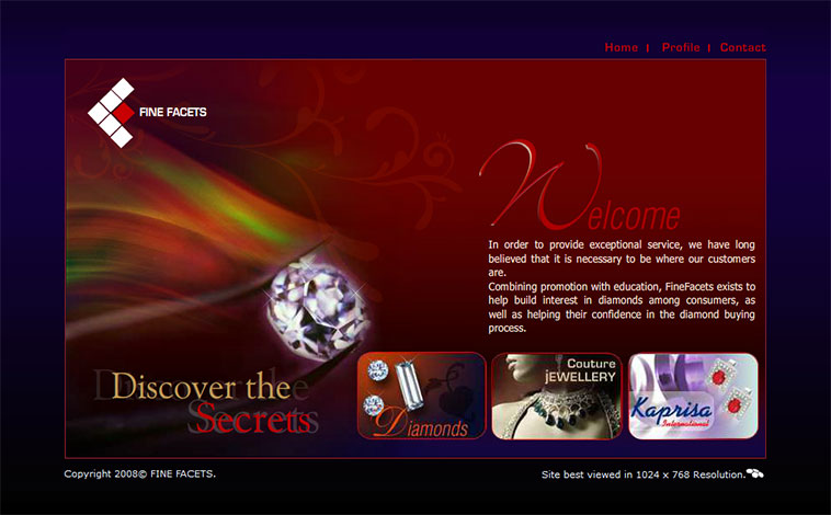Fine Facets Home Page